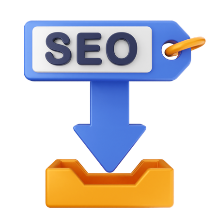 Baixar seo  3D Icon