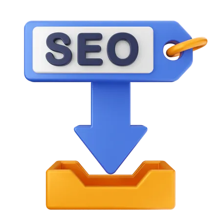 Baixar seo  3D Icon