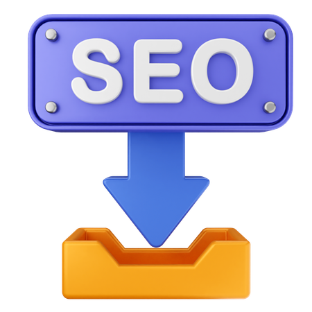 Baixar seo  3D Icon