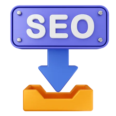 Baixar seo  3D Icon