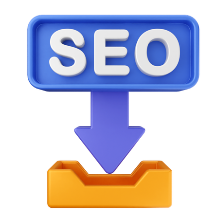 Baixar seo  3D Icon