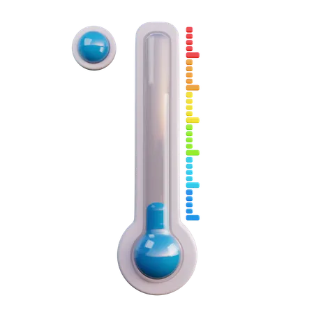 Baja temperatura  3D Icon