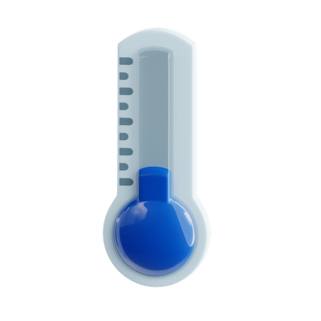 Baja temperatura  3D Icon