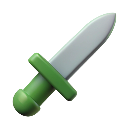 Bajonett  3D Icon