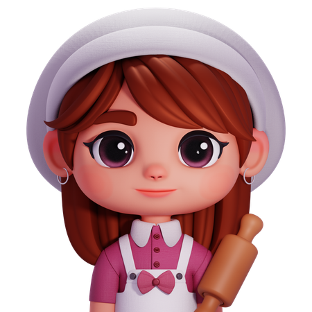 Baker  3D Icon