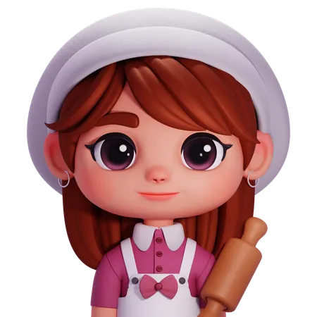 Baker  3D Icon