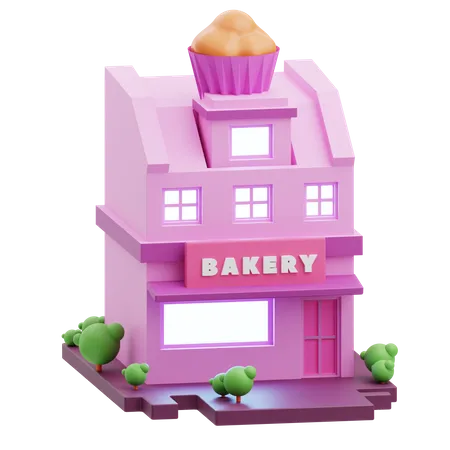 Bakery  3D Illustration