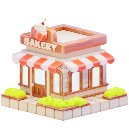 Bakery Shop  3D Icon