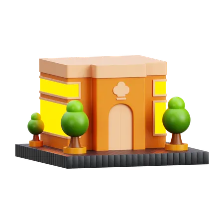 Bakery Shop  3D Icon