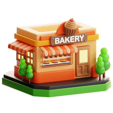 Bakery Shop  3D Icon