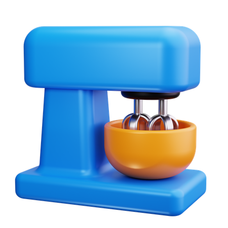 Baking Mixer  3D Icon