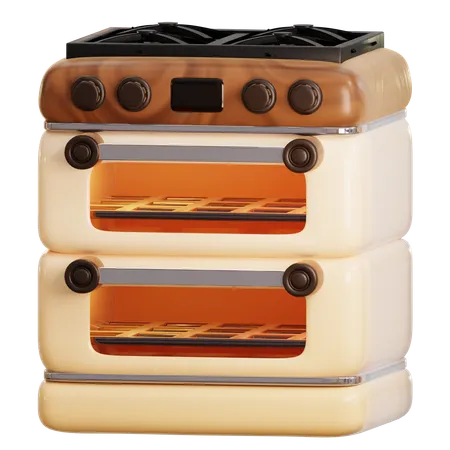 Baking Oven  3D Icon