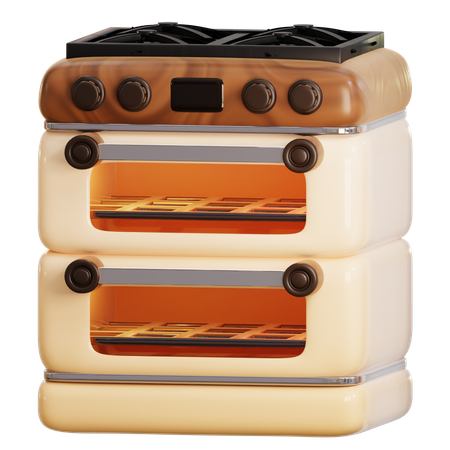 Baking Oven  3D Icon