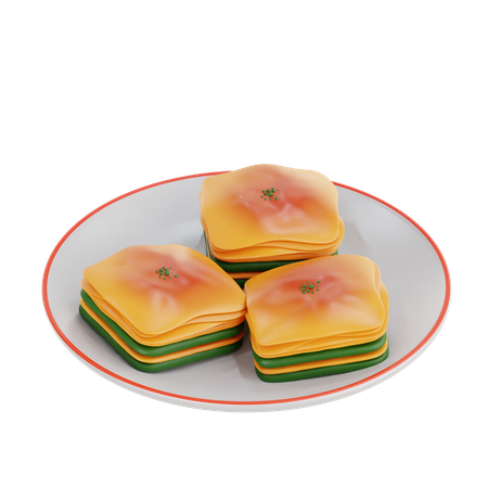Baklava  3D Icon
