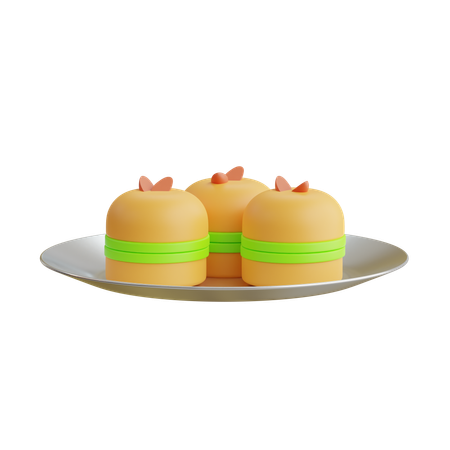 Baklava  3D Icon