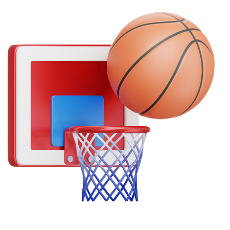 Baksetball Hoop  3D Icon