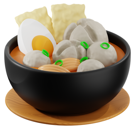 ミートボール  3D Icon