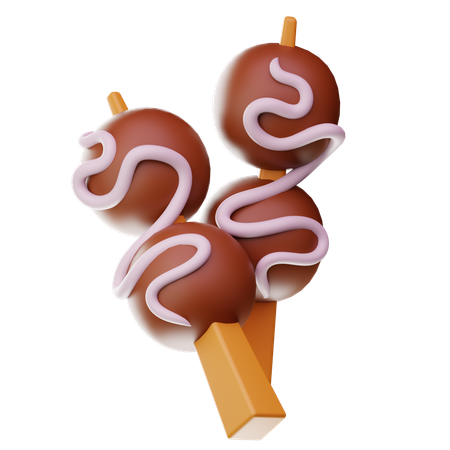 ミートボール  3D Icon