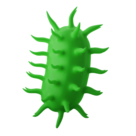 Bakterien  3D Icon