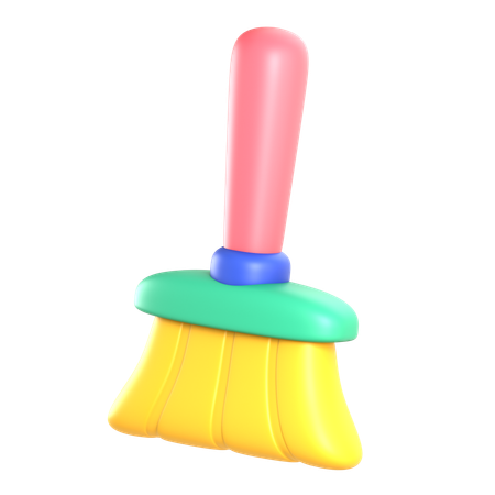 Balai  3D Icon