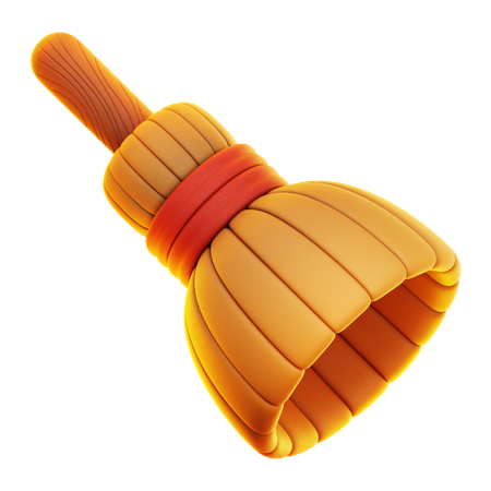 Balai volant  3D Icon