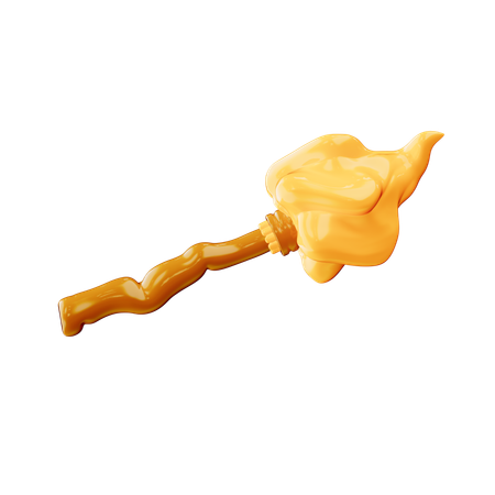 Balai volant  3D Icon