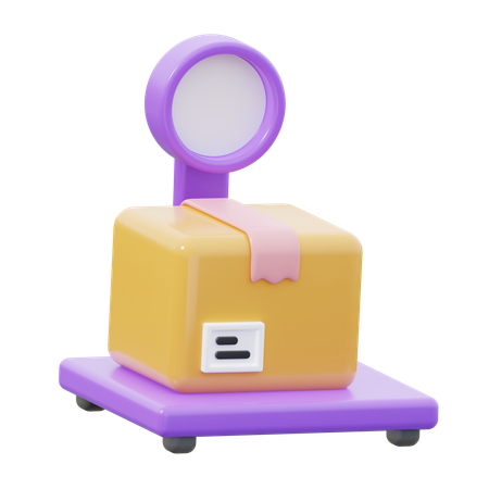 Escala de peso  3D Icon