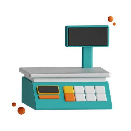 Escala de peso  3D Icon