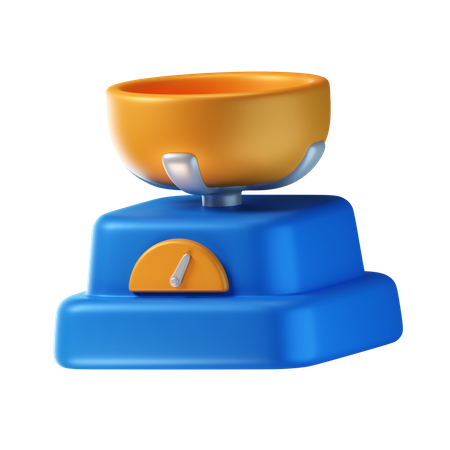 Escala de peso  3D Icon