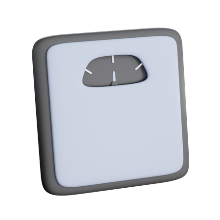 Escala de peso  3D Icon