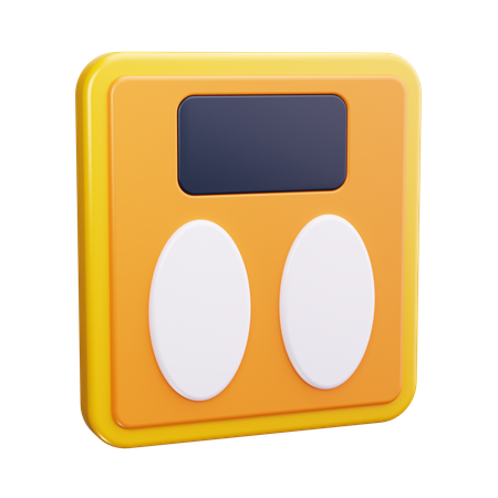 Escala de peso  3D Icon