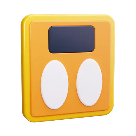 Escala de peso  3D Icon