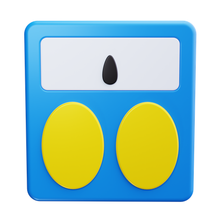 Escala de peso  3D Icon