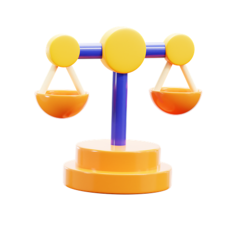 Balance d'équilibrage  3D Icon