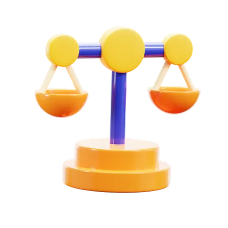 Balance d'équilibrage  3D Icon