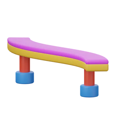 Balance beam  3D Icon