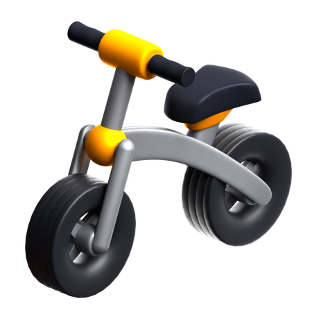 Balance Bike  3D Icon