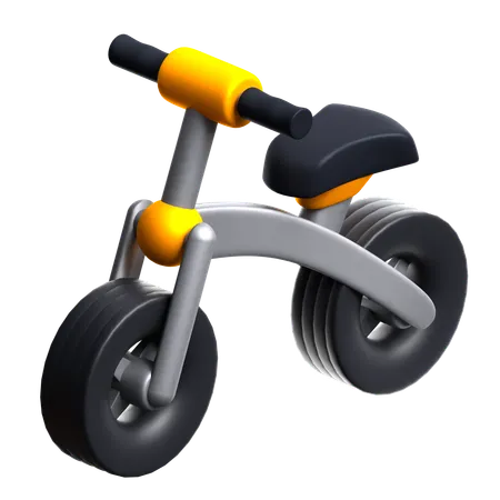 Balance Bike  3D Icon