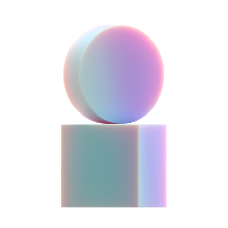 Balance Cylinder  3D Icon