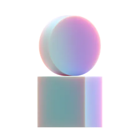 Balance Cylinder  3D Icon