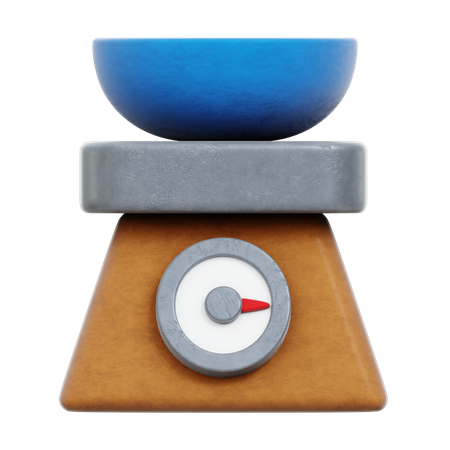 Balance de cuisine  3D Icon