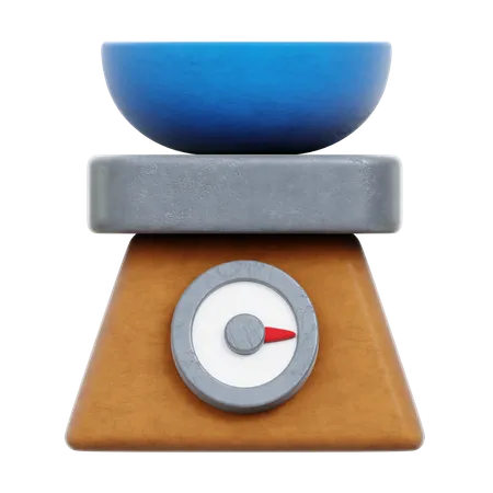 Balance de cuisine  3D Icon