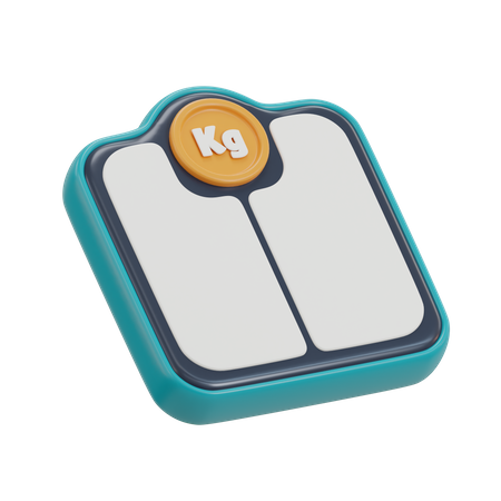 Échelle de poids  3D Icon
