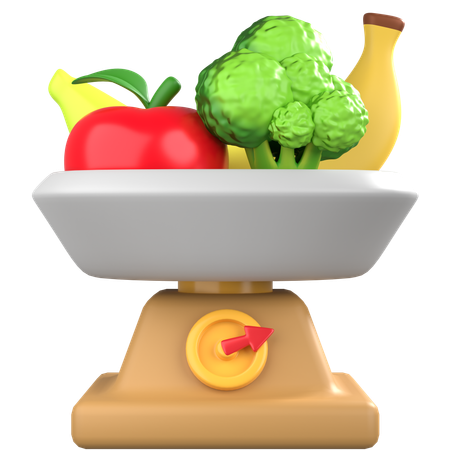 Balance Nutrition  3D Icon