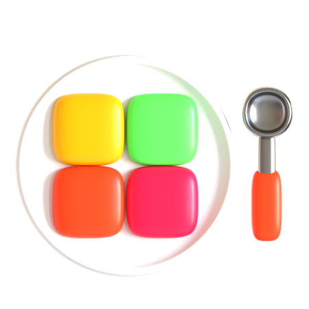 Balance Nutrition Food  3D Icon