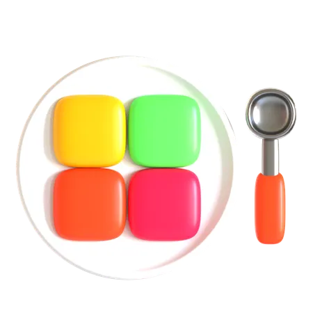 Balance Nutrition Food  3D Icon