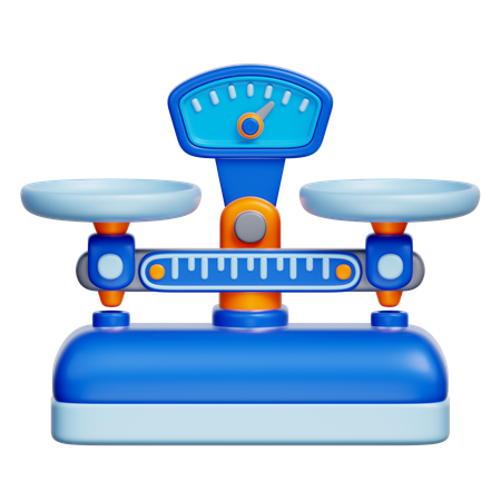 Balance Scale  3D Icon