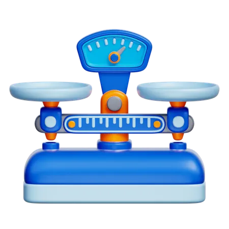 Balance Scale  3D Icon