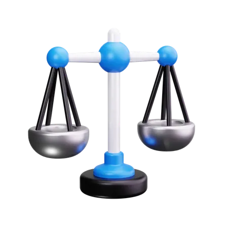 Balance scale  3D Icon