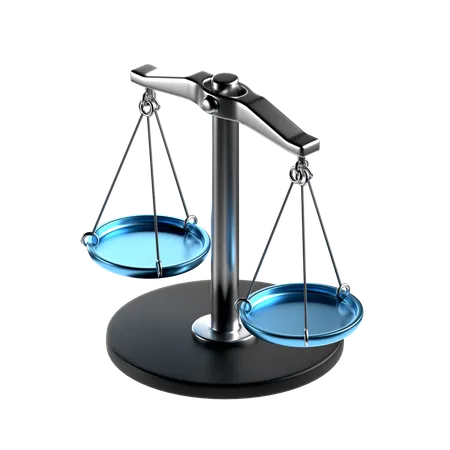 Balance scale  3D Icon